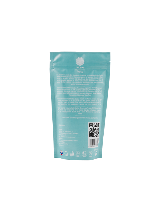 ZEOZOE PURE Detox Gesichtsmaske mit Zeolith – 200 g