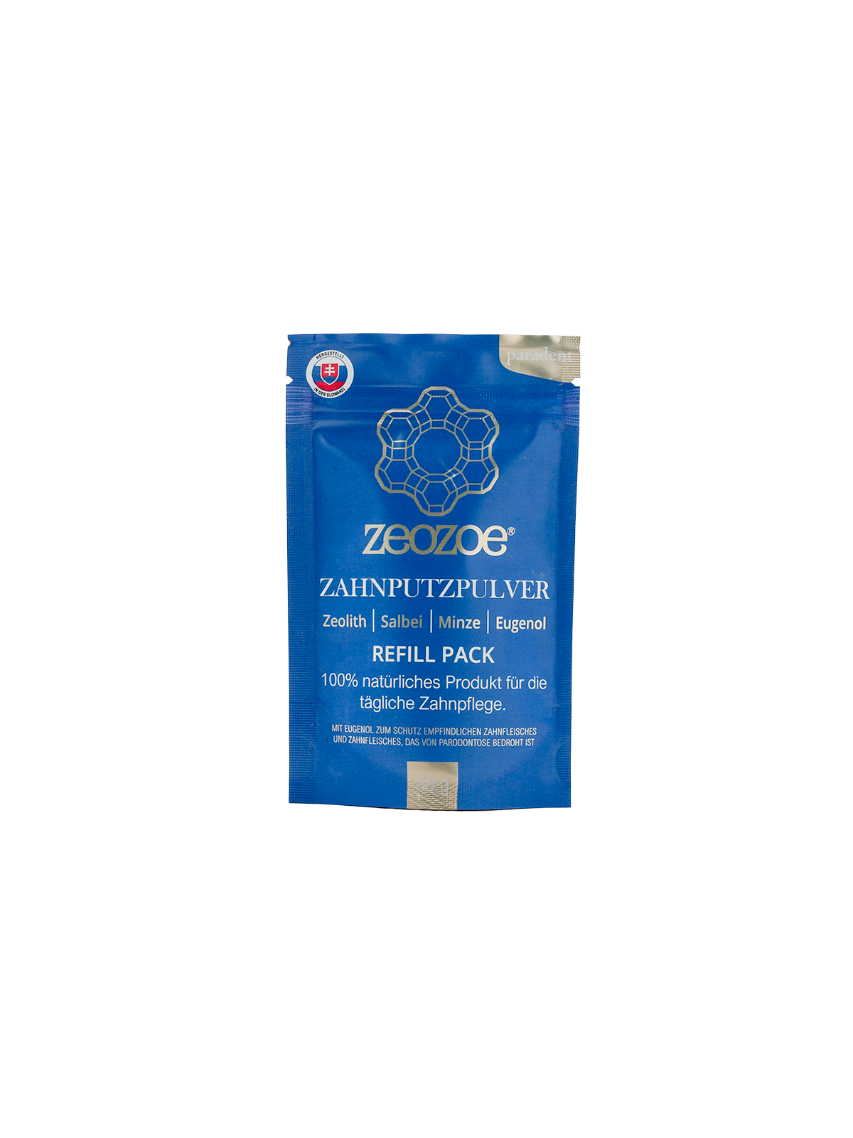 ZEOZOE Zahnputzpulver Paradent- Refill Pack
