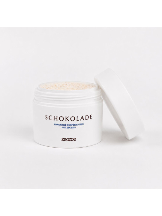 ZEOZOE Schokolade Körperbutter mit Zeolith 250 ml | Natürliche Pflege